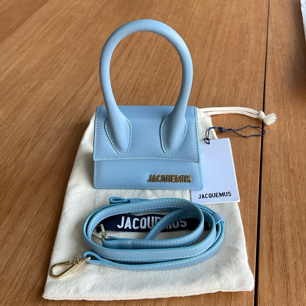 Light Blue Jacquemus Chiquito bag